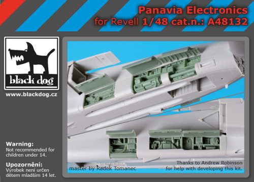 Black Dog A48132 Panavia Tornado electronic for Revell makett dioráma kiegészítő (1/48)