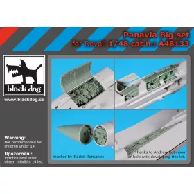   Black Dog A48133 Panavia Tornado Big set for Revell makett dioráma kiegészítő (1/48)