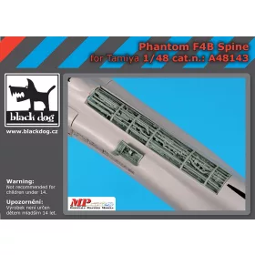   Black Dog A48143 Phantom F4B spine for Tamiya makett dioráma kiegészítő (1/48)