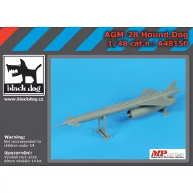   Black Dog A48150 AGM-28 Hound dog makett dioráma kiegészítő (1/48)
