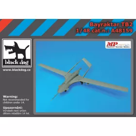   Black Dog A48159 Bayraktar TB 2 makett dioráma kiegészítő (1/48)