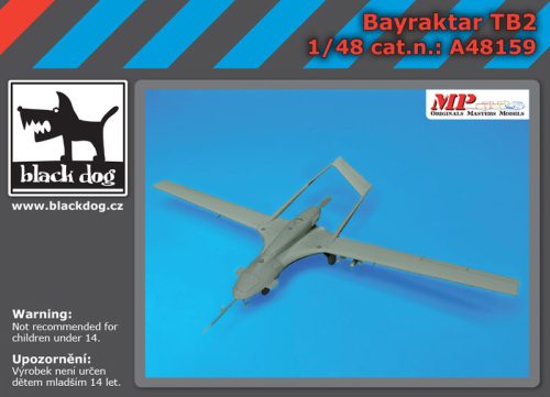 Black Dog A48159 Bayraktar TB 2 makett dioráma kiegészítő (1/48)