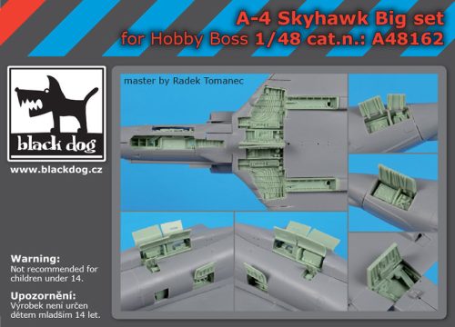 Black Dog A48162 A-4 Skyhawk big set for Hobby boss makett dioráma kiegészítő (1/48)