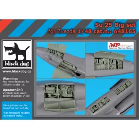   Black Dog A48165 SU-25 Big set for Zvezda makett dioráma kiegészítő (1/48)