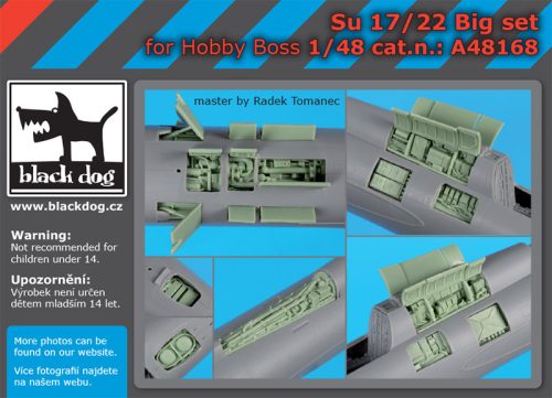 Black Dog A48168 SU17/22 Big set for Hobby boss makett dioráma kiegészítő (1/48)