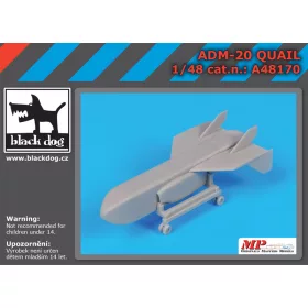   Black Dog A48170 ADM-20Quail makett dioráma kiegészítő (1/48)
