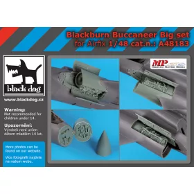   Black Dog A48183 Blackburn Buccanneer Big set for Airfix makett dioráma kiegészítő (1/48)