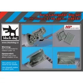  Black Dog A48187 Avro Lancaster Big set for HK Models makett dioráma kiegészítő (1/48)