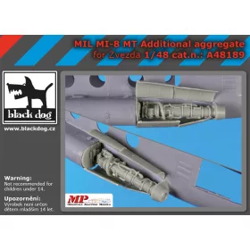   Black Dog A48189 Mil Mi 8 MT additional aggregate for Zvezda makett dioráma kiegészítő (1/48)