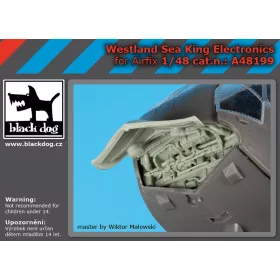   Black Dog A48199 Westland Sea King electronic for Airfix makett dioráma kiegészítő (1/48)