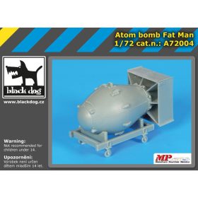   Black Dog A72004 Atom bomb Fat Man makett dioráma kiegészítő (1/72)