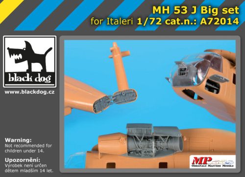 Black Dog A72014 MH-53 J big set for Italeri makett dioráma kiegészítő (1/72)