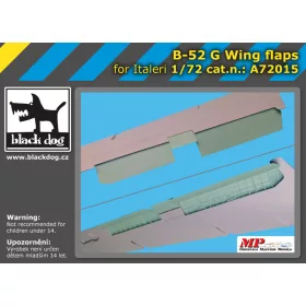   Black Dog A72015 B-52 G wing flaps for Italeri makett dioráma kiegészítő (1/72)