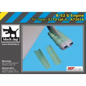   Black Dog A72016 B-52 G engine for Italeri makett dioráma kiegészítő (1/72)