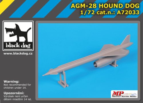 Black Dog A72033 AGM- 28 Hound Dog makett dioráma kiegészítő (1/72)