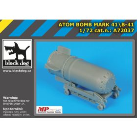   Black Dog A72037 Atom bomb Mark 41B-41 makett dioráma kiegészítő (1/72)