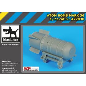   Black Dog A72038 Atom bomb Mark 36 makett dioráma kiegészítő (1/72)