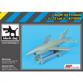   Black Dog A72058 AQM -34 Frebeb makett dioráma kiegészítő (1/72)