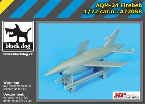 Black Dog A72058 AQM -34 Frebeb makett dioráma kiegészítő (1/72)