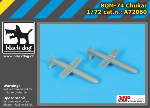 Black Dog A72060 BQM 74 Chukar makett dioráma kiegészítő (1/72)