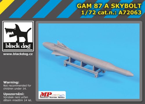 Black Dog A72063GAM 87 A Skybolt makett dioráma kiegészítő (1/72)