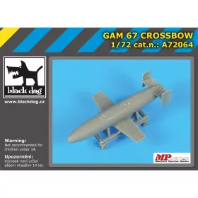   Black Dog A72064 GAM 67 Crossbow makett dioráma kiegészítő (1/72)
