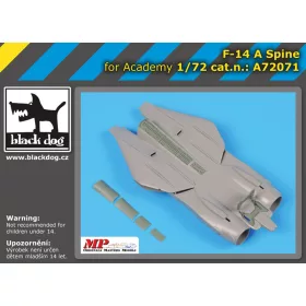   Black Dog A72071 F-14 A spine for Academy makett dioráma kiegészítő (1/72)