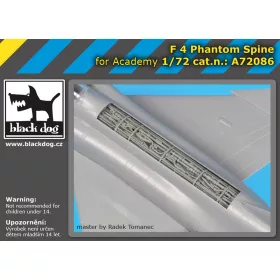   Black Dog A72086 F-4 Phantom spine for Academy makett dioráma kiegészítő (1/72)