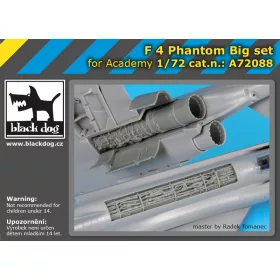   Black Dog A72088 F-4 Phantom big set for Academy makett dioráma kiegészítő (1/72)