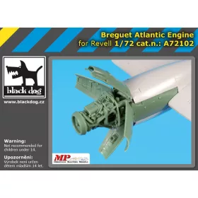   Black Dog A72102 Breguet Atlantic engine for Revell makett dioráma kiegészítő (1/72)