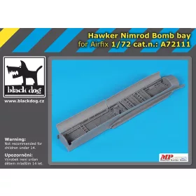   Black Dog A72111 Hawker Nimrod Bomb bay for Airfix makett dioráma kiegészítő (1/72)