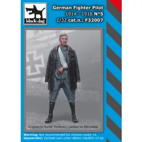   Black Dog F32007 German Fighter Pilot N°5 dioráma makett kiegészítő (1/32)