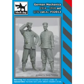   Black Dog F32012 German mechanics set dioráma makett kiegészítő (1/32)