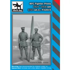   Black Dog F32015 RFC Fighter pilots set dioráma makett kiegészítő (1/32)