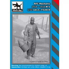   Black Dog F32019 RFC Mechanic N°1 dioráma makett kiegészítő (1/32)