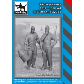   Black Dog F32021 RFC Mechanics set dioráma makett kiegészítő (1/32)