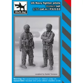   Black Dog F32153 US Navy fighter pilots modern set dioráma makett kiegészítő (1/32)