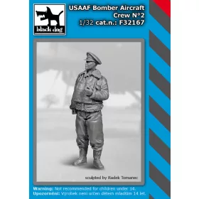   Black Dog F32167 USAAF Bomber aircraft crew N°2 dioráma makett kiegészítő (1/32)