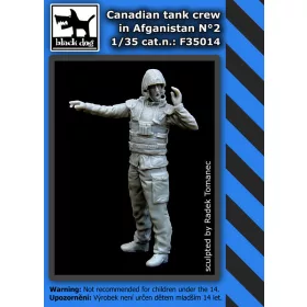   Black Dog F35014 Canadian tank crew in Afganistan N°2 dioráma makett kiegészítő (1/35)