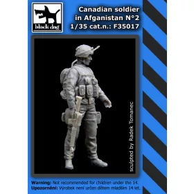   Black Dog F35017 Canadian soldier in Afganistan N°2 dioráma makett kiegészítő (1/35)