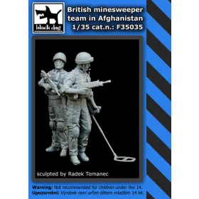   Black Dog F35035 British minesweeper team in Afghanistan dioráma makett kiegészítő (1/35)