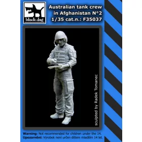   Black Dog F35037 Australian tank crew in Afghanistan N°2 dioráma makett kiegészítő (1/35)
