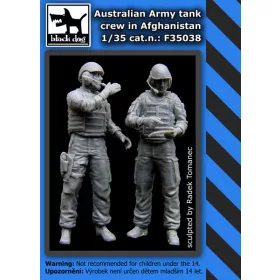   Black Dog F35038 Australian army tank crew in Afghanistan dioráma makett kiegészítő (1/35)