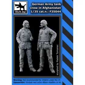   Black Dog F35044 German army tank crew in Afghaistan dioráma makett kiegészítő (1/35)