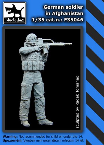 Black Dog F35046 German soldier in Afghanistan dioráma makett kiegészítő (1/35)