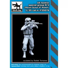   Black Dog F35076 US soldier special group N°2 dioráma makett kiegészítő (1/35)