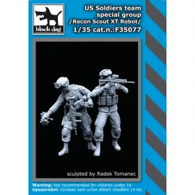   Black Dog F35077 US soldiers team special group dioráma makett kiegészítő (1/35)