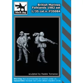   Black Dog F35084 British Marines Falklands 1982 set dioráma makett kiegészítő (1/35)