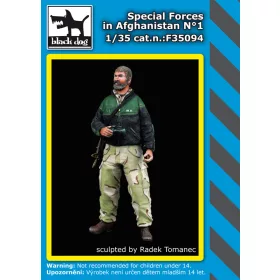   Black Dog F35094 Special forces in Afghanistan N°1 dioráma makett kiegészítő (1/35)