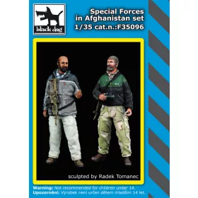  Black Dog F35096 Special forces in Afghanistan set dioráma makett kiegészítő (1/35)